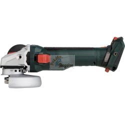 Metabo WVB 18 LT BL 11-125 Quick, flessibile a batteria professionale da 125 mm con motore brushless e cambio disco rapido senza attrezzi.