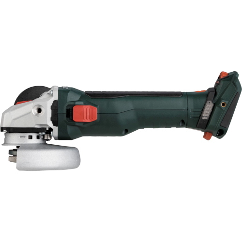 Metabo WVB 18 LT BL 11-125 Quick, flessibile a batteria professionale da 125 mm con motore brushless e cambio disco rapido senza attrezzi.