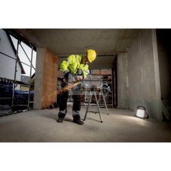 Metabo WVB 18 LT BL 11-125 Quick, flessibile a batteria professionale da 125 mm con motore brushless e cambio disco rapido senza attrezzi.