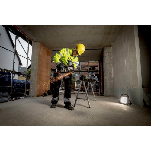 Metabo WVB 18 LT BL 11-125 Quick, flessibile a batteria professionale da 125 mm con motore brushless e cambio disco rapido senza attrezzi.