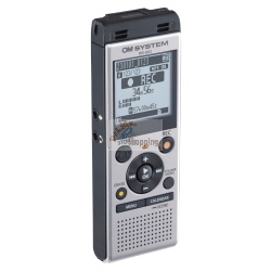 OM system WS-882 registratore vocale digitale portatile con 4GB di memoria interna per cattura audio.
