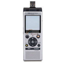 OM system WS-882 registratore vocale digitale portatile con 4GB di memoria interna per cattura audio.
