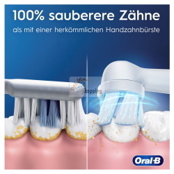 Oral-B iO Series 2 Calm Pink spazzolino elettrico ricaricabile con custodia da viaggio per una pulizia profonda e delicata.
