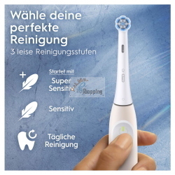Oral-B iO Series 2 Calm Pink spazzolino elettrico ricaricabile con custodia da viaggio per una pulizia profonda e delicata.
