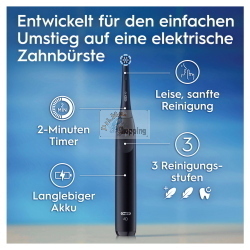 Oral-B iO Series 2 spazzolino elettrico con due manici, disponibile nei colori Night Black e Forest Green.