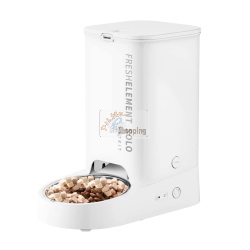 PETKIT Fresh Element SOLO New-White (P570a) è una ciotola automatica per animali domestici di colore bianco, ideale per l’alimentazione programmata di cani e gatti.