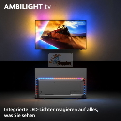 Philips 48OLED760 / 12 TV OLED 48 pollici con tecnologia per immagini nere profonde e colori vivaci