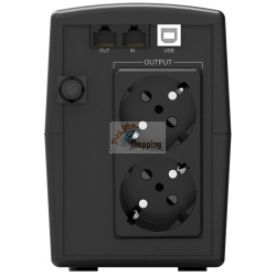 PowerWalker Basic VI 600 STL, UPS 600VA / 360W, protegge computer e periferiche da interruzioni.