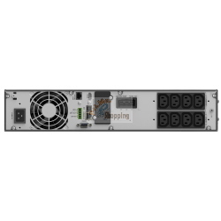 PowerWalker VFI 2000 ICR IoT UPS online doppia conversione 2000VA / 2000W con connettività IoT per monitoraggio remoto