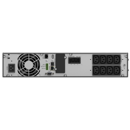 PowerWalker VFI 2000 ICR IoT UPS online doppia conversione 2000VA / 2000W con connettività IoT per monitoraggio remoto