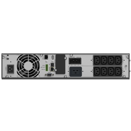PowerWalker VFI 3000 ICR IoT è un UPS online doppia conversione da 3000VA / 3000W con connettività IoT integrata per la protezione dei carichi critici.