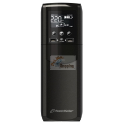PowerWalker VI 1000 CSW è un UPS line-interactive da 1000VA / 600W con onda sinusoidale pura e display LCD per proteggere apparecchiature sensibili.