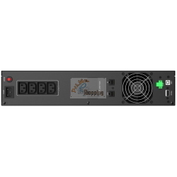 PowerWalker VI 1200 RLE è un UPS a doppia conversione online da 1200VA / 720W con display LCD e formato rack / torre convertibile.