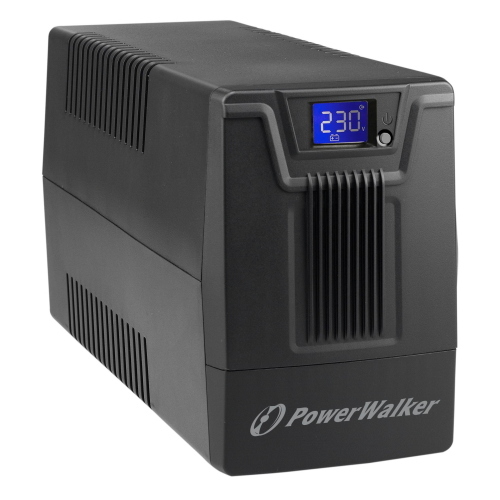 PowerWalker VI 800 SCL Schuko USV è un gruppo di continuità UPS da 800 VA con connettori Schuko per proteggere apparecchi elettronici sensibili.