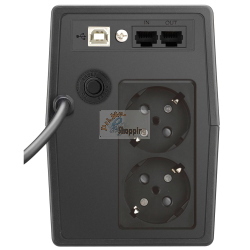 PowerWalker VI 800 SCL Schuko USV è un gruppo di continuità UPS da 800 VA con connettori Schuko per proteggere apparecchi elettronici sensibili.