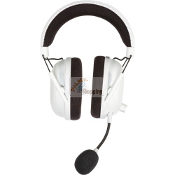 Razer BlackShark V2 Pro 2023 White, cuffie gaming wireless con cancellazione del rumore passiva e audio ad alta fedeltà per il gaming competitivo.