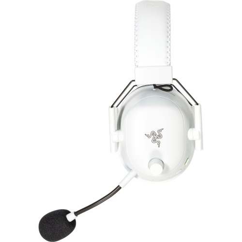Razer BlackShark V2 Pro 2023 White, cuffie gaming wireless con cancellazione del rumore passiva e audio ad alta fedeltà per il gaming competitivo.