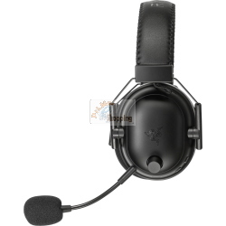 Razer Blackshark V2 Pro Black, cuffie da gioco wireless over-ear con audio ad alta fedeltà e microfono integrato per sessioni competitive.