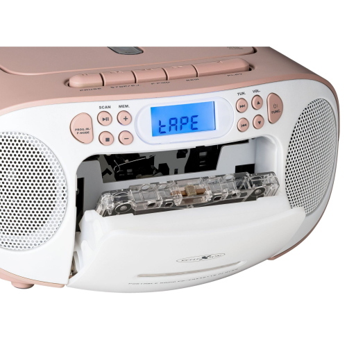 Reflexion RCR2260 bianco e rosa è un prodotto elettronico della marca Reflexion dal design bicolore moderno.