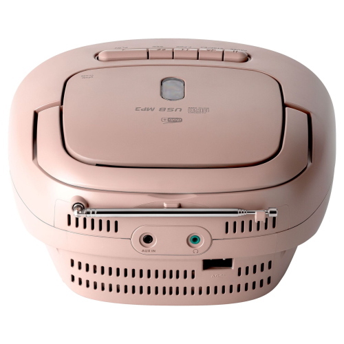 Reflexion RCR2260DAB weiß / pink è una radio portatile con ricezione DAB+ e FM dal design bicolore bianco e rosa.