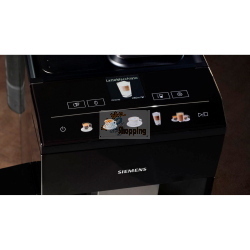 Siemens TQ 515D09 EQ.500 macchina da caffè automatica serie EQ.500 con elegante finitura Piano black.