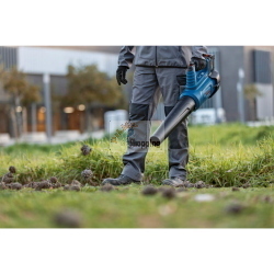 Bosch GBL 18V-750, soffiatore a batteria professionale senza fili per giardino, utensile solo compatibile con sistema Bosch 18V.