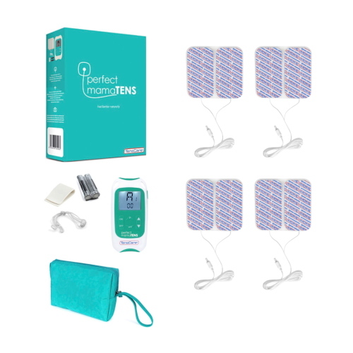 TensCare Perfect mama è un dispositivo TENS per il supporto del benessere in gravidanza e post-parto.
