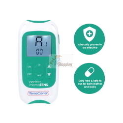 TensCare Perfect mama è un dispositivo TENS per il supporto del benessere in gravidanza e post-parto.