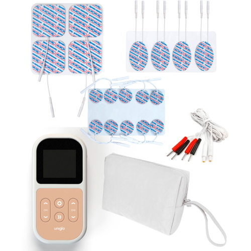 TensCare UniGlo Muskelstimulator è uno stimolatore muscolare del marchio TensCare, ideale per il recupero e il tono muscolare.
