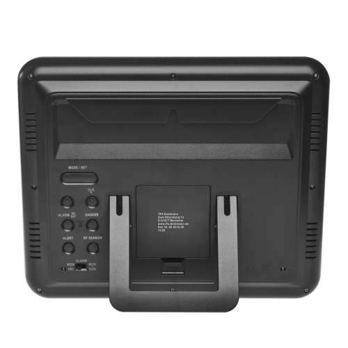 TFA 60.4518.08 è un orologio digitale radiocontrollato del marchio TFA, ideale per un’ora sempre precisa e automatica.