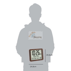 TFA 60.4518.08 è un orologio digitale radiocontrollato del marchio TFA, ideale per un’ora sempre precisa e automatica.