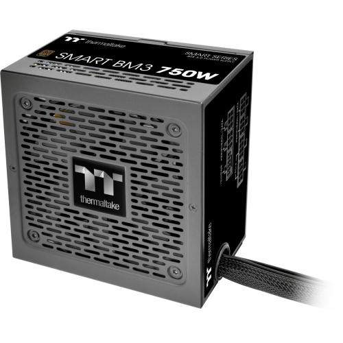 Thermaltake Smart BM3 750W è un alimentatore per PC con 750W di potenza, ideale per sistemi desktop.