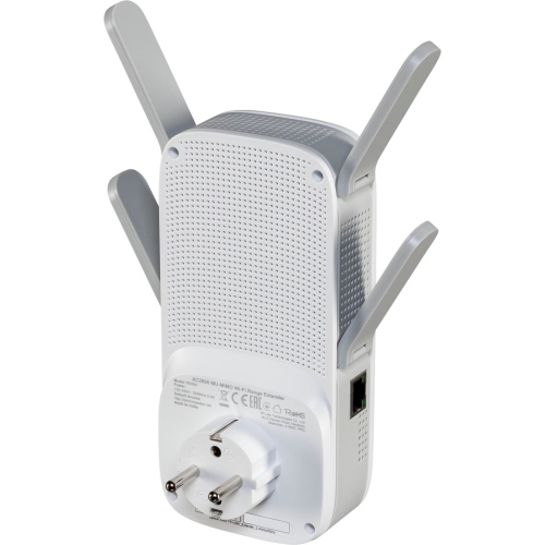 TP-Link RE650 WLAN Repeater estende la copertura Wi-Fi in ambienti domestici e professionali.