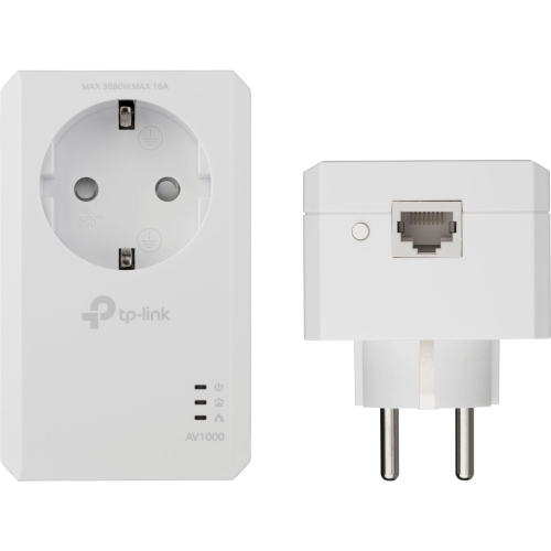 Kit TP-Link TL-WPA7619 KIT per estendere la rete tramite powerline, senza necessità di cavi aggiuntivi.