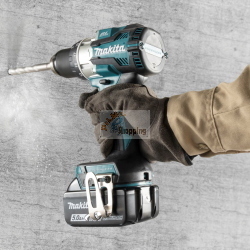 Makita DHP489RTJ trapano a percussione avvitatore a batteria ad alte prestazioni per professionisti