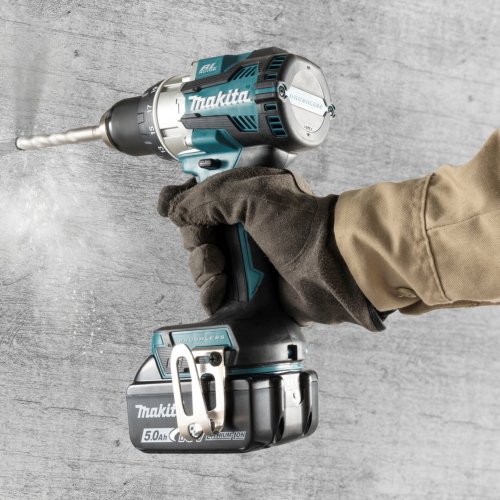 Makita DHP489RTJ trapano a percussione avvitatore a batteria ad alte prestazioni per professionisti