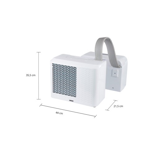 Unold 86320 è un climatizzatore mobile split con potenza di raffreddamento 5K, ideale per rinfrescare ambienti domestici e piccoli uffici.