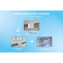 Unold 86320 è un climatizzatore mobile split con potenza di raffreddamento 5K, ideale per rinfrescare ambienti domestici e piccoli uffici.