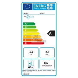 Unold 86320 è un climatizzatore mobile split con potenza di raffreddamento 5K, ideale per rinfrescare ambienti domestici e piccoli uffici.
