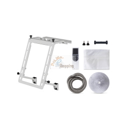 Unold 86340 è un condizionatore d'aria portatile mobile split per il raffrescamento domestico con designazione 12 K.