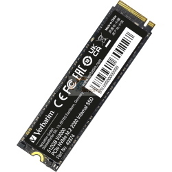 Il Verbatim Vi3000 M.2 SSD 512GB PCIe NVMe è un'unità a stato solido ad alta velocità per l'archiviazione e l'aggiornamento di PC desktop e portatili.