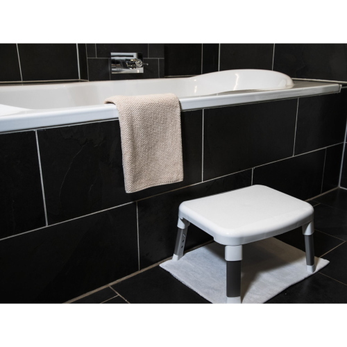 Weinberger Gratia gradino per doccia e vasca da bagno, accessorio bagno che facilita l'ingresso e l'uscita in sicurezza.