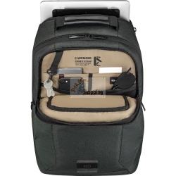 Wenger MX ECO Professional zaino per laptop professionale compatibile con laptop fino a 16 pollici colore grigio.