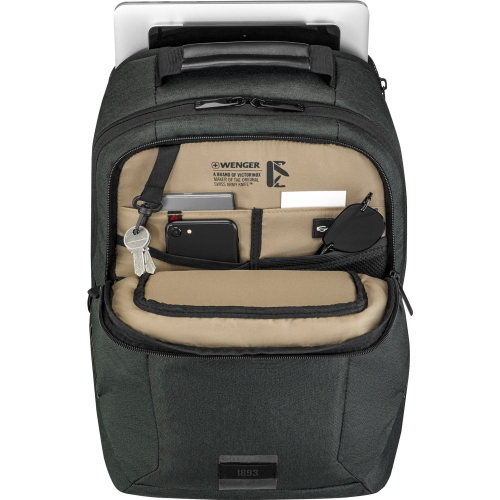 Wenger MX ECO Professional zaino per laptop professionale compatibile con laptop fino a 16 pollici colore grigio.