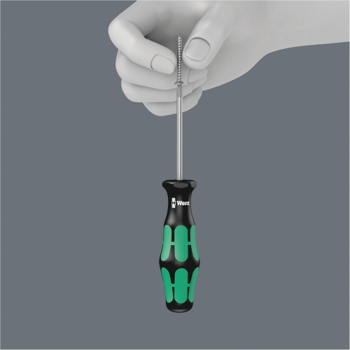 Wera 367 / 7 TORX HF Kraftform Plus set da 7 cacciaviti TORX con funzione di trattenimento per un avvitamento preciso.