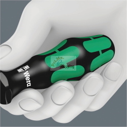 Wera 367 / 7 TORX HF Kraftform Plus set da 7 cacciaviti TORX con funzione di trattenimento per un avvitamento preciso.