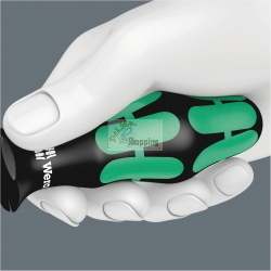 Wera 367 / 7 TORX HF Kraftform Plus set da 7 cacciaviti TORX con funzione di trattenimento per un avvitamento preciso.