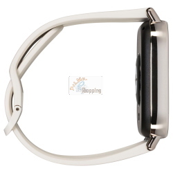 Xiaomi Redmi Watch 5 Lite in colorazione bianco oro, uno smartwatch elegante e funzionale per il monitoraggio quotidiano dell’attività fisica.