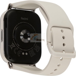 Xiaomi Redmi Watch 5 Lite in colorazione bianco oro, uno smartwatch elegante e funzionale per il monitoraggio quotidiano dell’attività fisica.