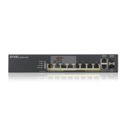 Zyxel GS1920-8HPv2 switch Smart Managed Gigabit con 10 porte PoE per reti aziendali affidabili.
